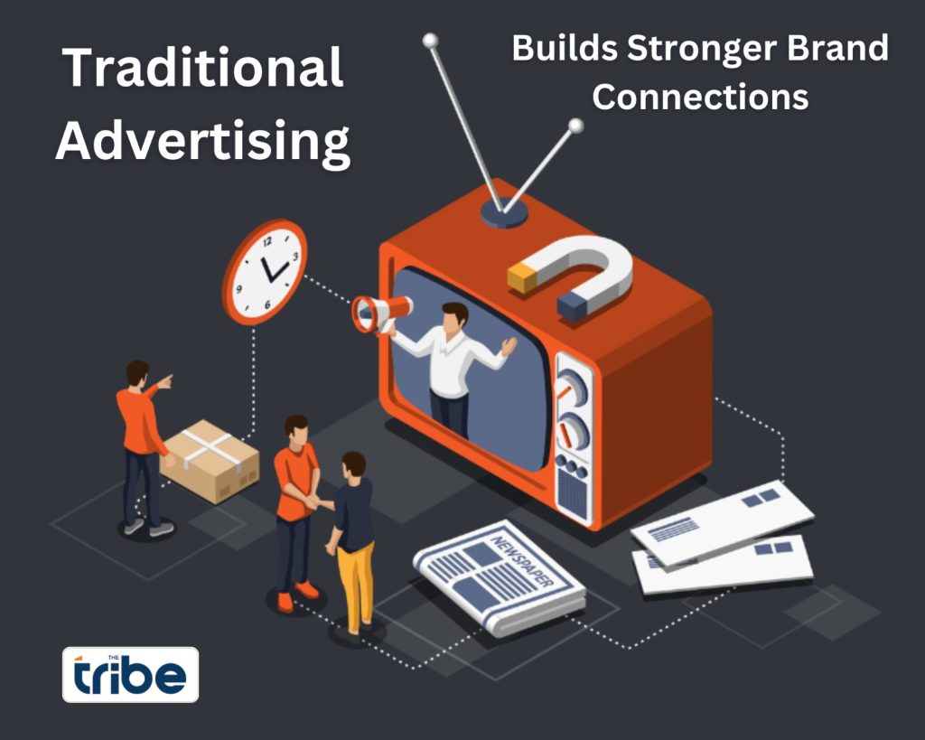 The Trust Factor: Why Traditional Advertising Builds Stronger Brand Connections